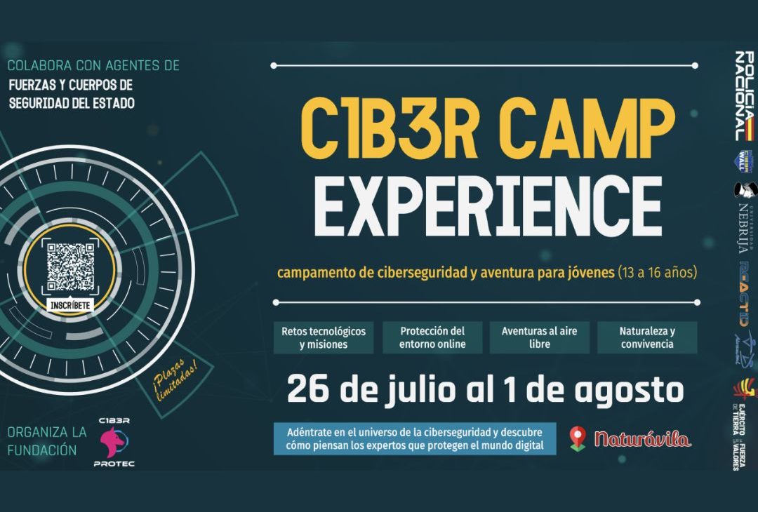 Campamento de ciberseguridad y aventura para jóvenes