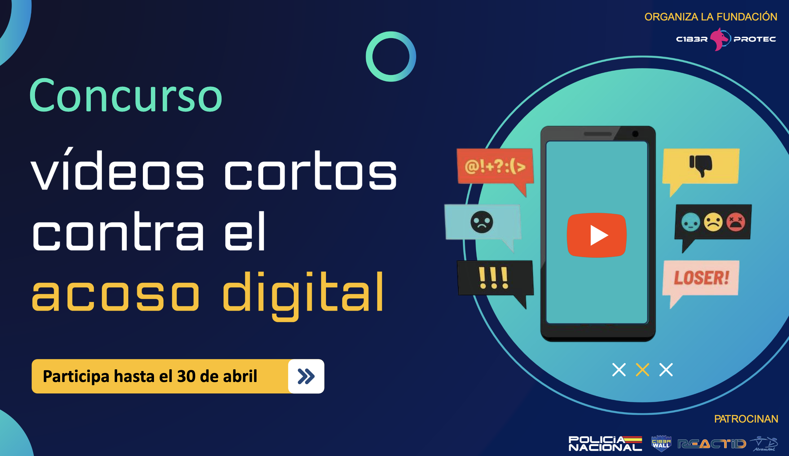 concurso vídeo acoso digital